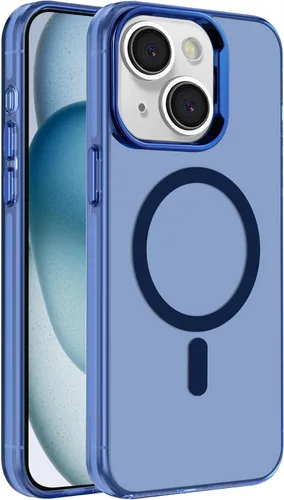 Miniatura 17 de S. Tedazo Funda magnética para iPhone 7/8 Plus (5.5 pulgadas) compatible con MagSafe, [no amarillenta] delgada, a prueba de golpes, funda para Negro