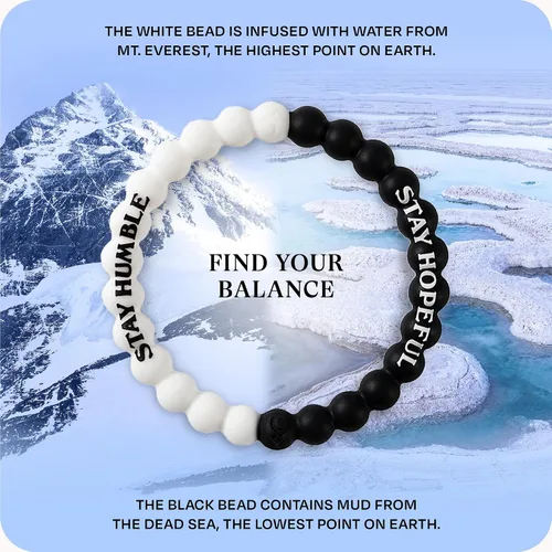 Miniatura 3 de Pulseras de Cuentas Lokai - Coloridas Pulseras Boho de Cuentas Curativas para Mujeres y Hombres - Regalo Único y Significativo Para Mujeres