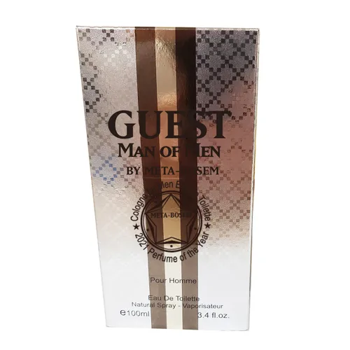 Miniatura 8 de GUEST MAN OF MEN Colonia, Eau de Toilette en espray para hombres, maravilloso regalo, aroma exclusivo, todo tipo de piel, una botella clásica, 3.4