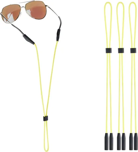 Miniatura 9 de Soporte de correa para lentes para lentes de brazos delgados – Correas de soporte para gafas alrededor del cuello – Correas de gafas de sol