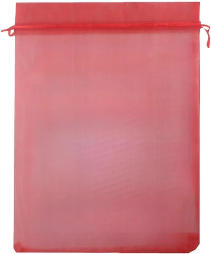 Miniatura 18 de 8 x 12 pulgadas 100 piezas bolsas con cordón de tela de organza bolsa de regalo de joyería bolsa de caramelo favores de boda B231 (azul bebé)