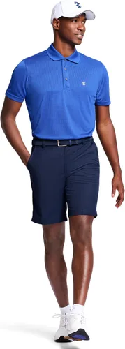 Miniatura 3 de Izod Polo elástico de manga corta para hombre Performance Golf Grid - Legacy