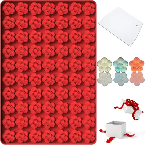 Miniatura 13 de Mini molde de silicona con forma de corazón, 150 cavidades en forma de corazón, moldes de chocolate para dulces, fondant, gomitas, gelatina, molde