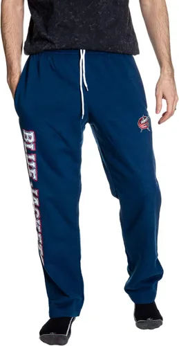 NHL Pantalones deportivos de forro polar premium oficiales del equipo para hombre