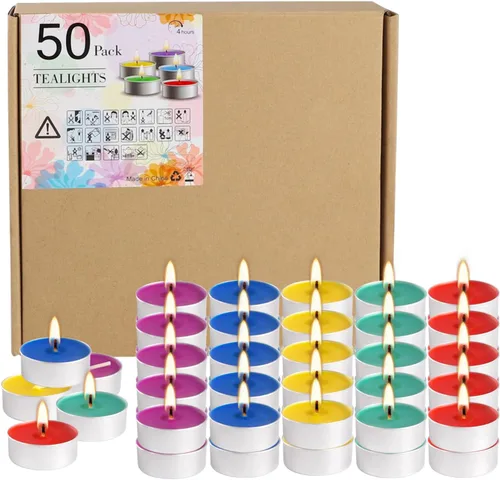 Miniatura 27 de Paquete de 12 velas perfumadas negras de regalo, velas de aromaterapia de cera de soja natural para el hogar, 12 fragancias, perfectas para aliviar