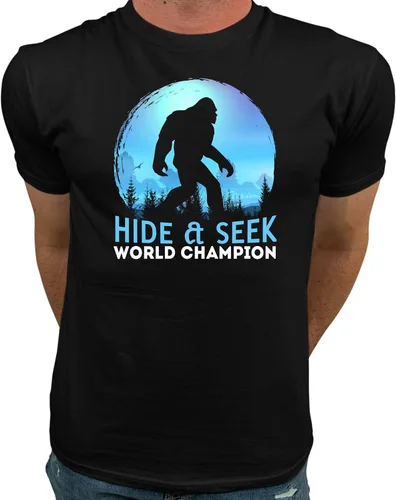 Bigfoot Hide and Seek Shirt Bigfoot Camisetas para hombre Regalos de Bigfoot para hombres