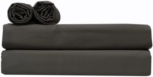 Miniatura 12 de Sábanas de tamaño King con parte superior flexible de cabeza dividida para cama ajustable, 800 TC-100% algodón, 4 piezas, sábanas divididas
