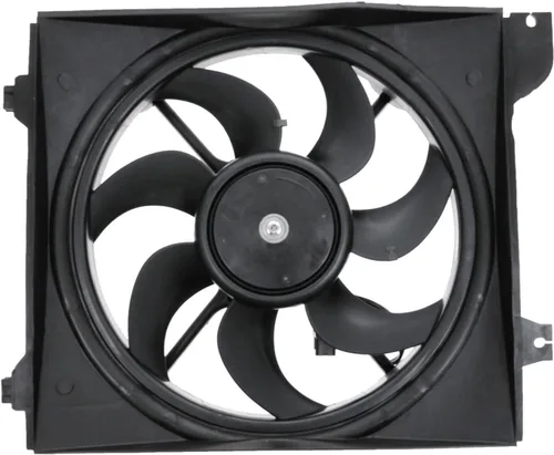 Miniatura 165 de TRQ Conjunto de ventilador de refrigeración dual del radiador compatible con Toyota Highlander 2008-2013 TO3115155