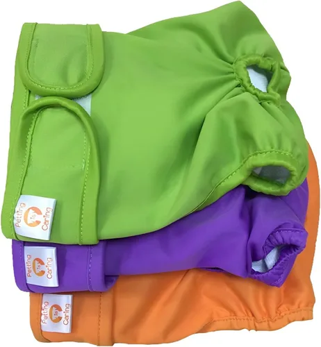 Pañales para perro lavables y reutilizables Petting is Caring, pañales para el cuidado del perros y perras, de la mejor calidad, solución lavable en