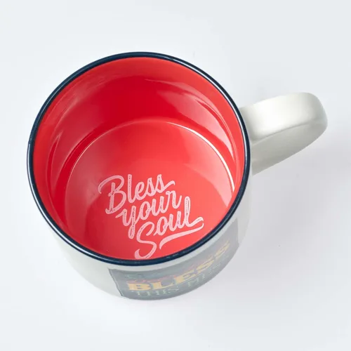 Miniatura 3 de Bless Your Soul Taza de café blanca XL Dear Lord Bless This Mess, divertidos regalos de cumpleaños para mujeres, mamá, compañera de trabajo, diseños