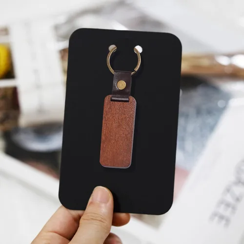 Miniatura 6 de Temlum 100 tarjetas de exhibición de llavero con bolsas autosellantes, soporte para tarjetas de llavero de 3 x 4.7 pulgadas para exhibir tarjetas