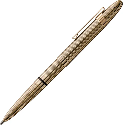 Miniatura 27 de Bolígrafo en forma de bala Fisher Space, con acabado en cromo y en caja de regalo., Cromado