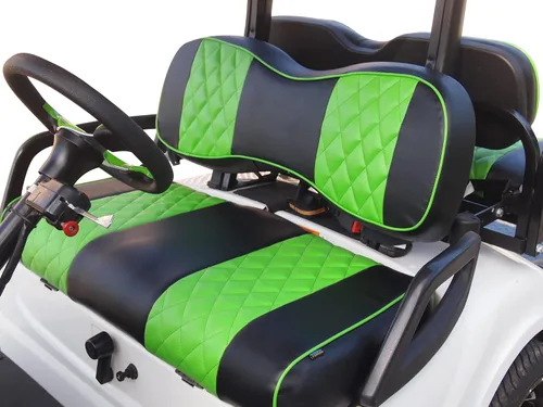Miniatura 22 de Huskey - Fundas de asiento delantero y trasero para carrito de golf compatibles con modelos Yamaha G29 Drive & Drive 2 2007 en adelante, ajuste Rojo