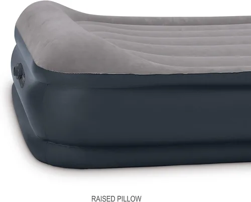 Miniatura 5 de Intex 64131ED Dura-Beam Plus Deluxe Almohada: Fiber-Tech - Tamaño individual - Bomba eléctrica incorporada - Altura de la cama de 16.5 pulgadas