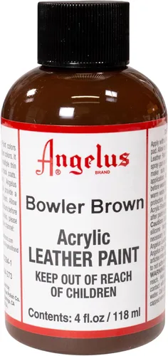 Miniatura 68 de Angelus - Pintura acrílica para cuero, 4 Fl Oz, color blanco - Pintura para cuero profesional flexible, resistente a grietas, arañazos