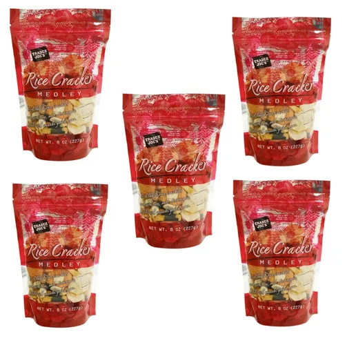 Miniatura 3 de Trader Joe's - Mezcla de galletas de arroz horneadas sin gluten, 8.01 oz (paquete de 5)