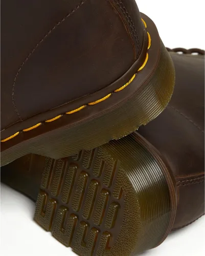Miniatura 7 de Dr. Martens, Botas industriales ligeras para mujer Maple Zip con puntera de acero Marrón oscuro