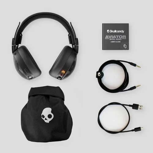 Miniatura 8 de Skullcandy Aviator 900 ANC - Auriculares inalámbricos con cancelación de ruido, Bluetooth, sobre la oreja, audio espacial THX con seguimiento