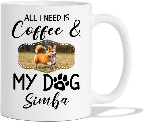 Miniatura 14 de Personalized Dog Dad Name Mug, Dog Lover Tea Cup Gift, Dog Father's Coffee Mug, Dog Daddy Gifts For Dog Lover, Custom Dog Dad Mug With Photo, Dog