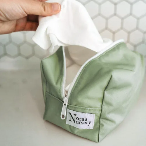 Miniatura 7 de Nora's Nursery Toallitas Reutilizables para Bebé, Paños de Algodón 100%, Toallas Suaves y Absorbentes para Baño y Cara de Recién Nacidos, Incluye 20