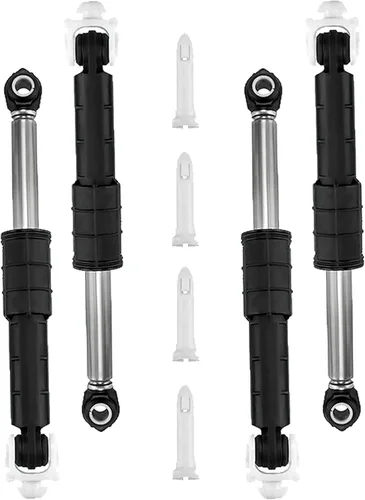 4 Paquetes WH01X20826 Amortiguador de Lavadora y Pasador para Amortiguador de Lavadora GE Reemplaza WH01X10343 WH01X10260 WH01X10385 WH01X10425