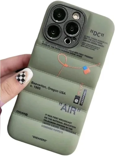 Miniatura 7 de IAIYOXI Funda de Teléfono Marca Deportiva de Calzado Caliente Acolchada para iPhone 14 13 12 Mini 11 X XS Max XR 7 8 Plus Zapatillas Deportivas Negro