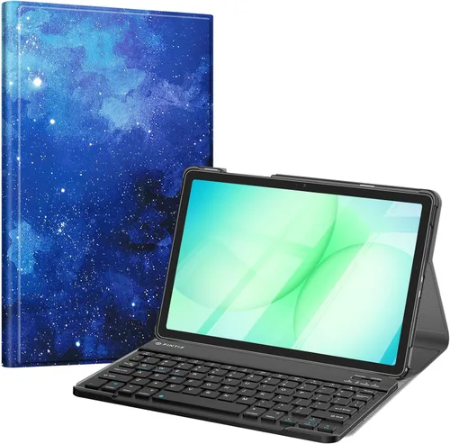 Miniatura 10 de FINTIE Funda de teclado para Samsung Galaxy Tab A11+ Plus 2025/A9+ Plus de 11 pulgadas 2023, funda delgada y ligera con teclado Bluetooth