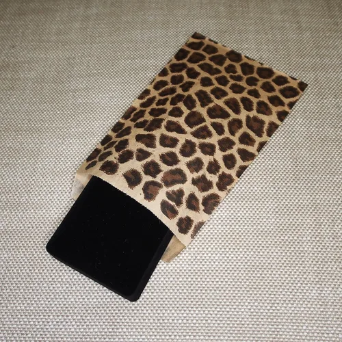 Miniatura 3 de CuteBox Bolsas de regalo de papel plano de cebra / leopardo, 100 unidades (4 x 6 pulgadas) para mercancía, manualidades, recuerdos de fiesta