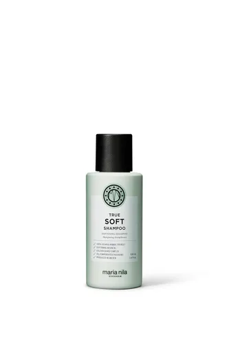 Maria Nila True Soft, Moisturizing Shampoo For Dry Brittle Hair, Argan Oil Remoisturises & Reduces Frizz, 100% Vegan & Sulfate/Paraben free