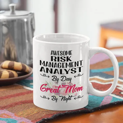 Miniatura 3 de Regalo del día de la madre de hija, hijo a mamá Taza de cerámica blanca de 11 oz, 15 oz - Analista Administrativo