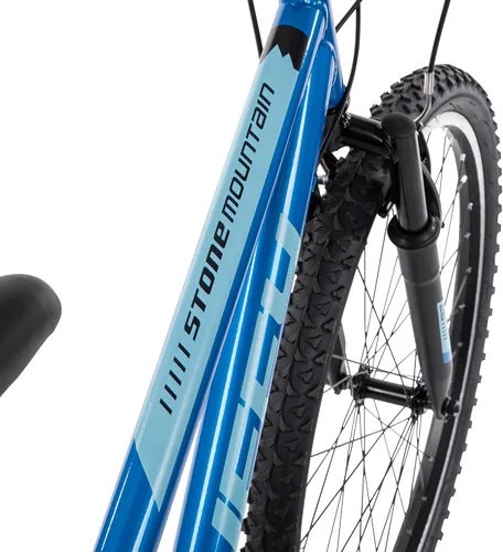 Miniatura 11 de Huffy Bicicleta de montaña Stone para hombres y mujeres, 20"/24"/26", 6 velocidades (20") o 21 velocidades, suspensión delantera o doble (varía)