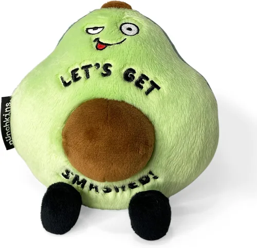 Miniatura 20 de Punchkins Despertador de Alarma de Peluche - Si te duermes, pierdes. Divertido reloj de peluche, juguete de peluche atrevido y novedoso para regalar