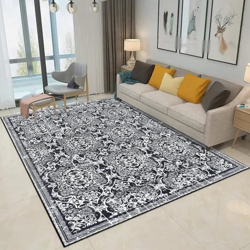 Miniatura 52 de Vaukki - Alfombra de pasillo, suave y peluda, alfombra antideslizante lavable, para lavandería, cocina, granja, baño, entrada y dormitorio
