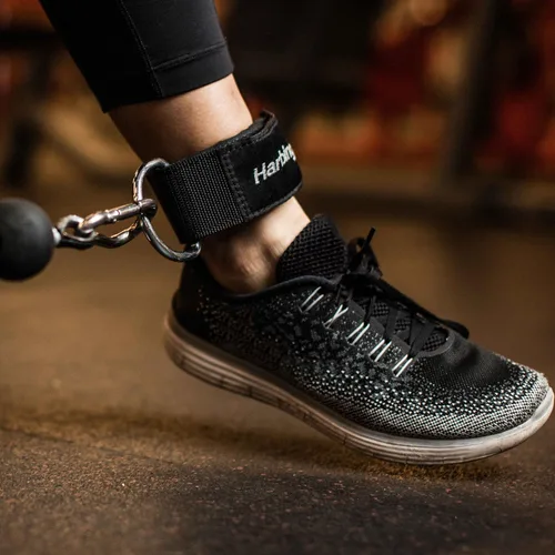 Miniatura 4 de Harbinger Tobillero: soporte ajustable premium para entrenamiento de fuerza, máquinas de cable y entrenamientos de resistencia – Mejora la comodidad