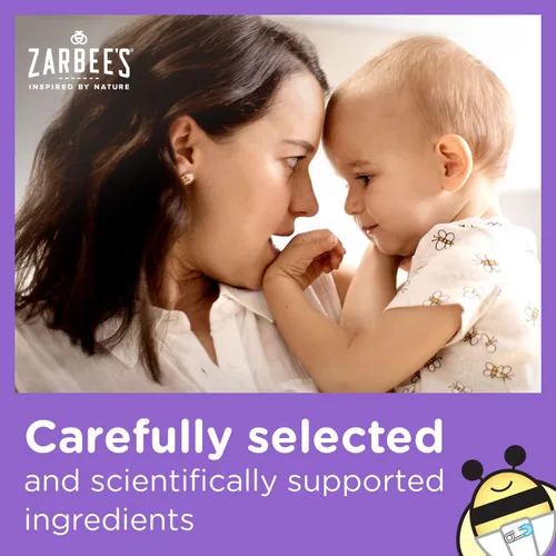 Miniatura 5 de Zarbee's Jarabe para la tos de bebé + inmune con miel, sabor natural a uva, 2 onzas líquidas (paquete de 2)