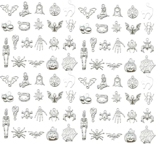Miniatura 36 de WOCRAFT 60 piezas de dijes de pulsera de cruz dorada KC para juegos de fabricación de joyas, collares, pulseras, llaveros, kit de suministros de KC