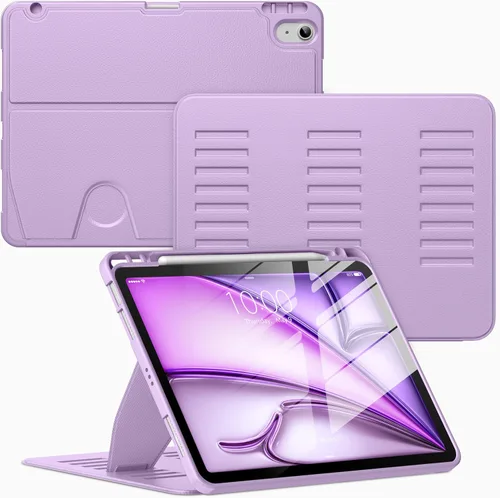 Miniatura 22 de VIKESI - Funda para iPad Air de 11 pulgadas con chip M3 / M2 2025/2024 y para iPad Air de 5ª/4ª generación de 10.9 pulgadas 2022/2020, funda
