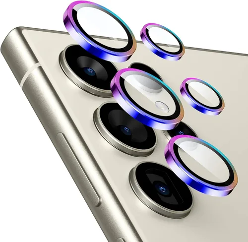 Miniatura 9 de ESR Protector de lente de cámara para Samsung Galaxy S24 Ultra, protectores de lente individuales, vidrio templado ultrafino resistente a
