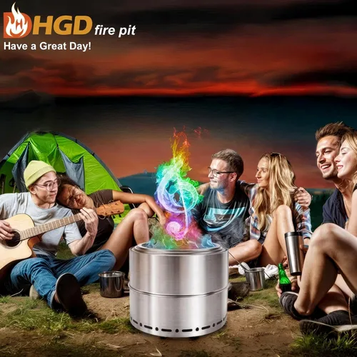 Miniatura 9 de HGD (Paquete de 28) Paquetes de Cambio de Color de Fuego de Hoguera Mágica para Hoguera - En Realidad 30pk Bono 2 Gratis, Chimenea