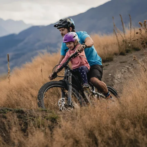 Miniatura 7 de Kids Ride Shotgun - Asientos de bicicleta para niños - Montaje frontal, para niños de 2 a 5 años, se adapta a la mayoría de bicicletas de montaña