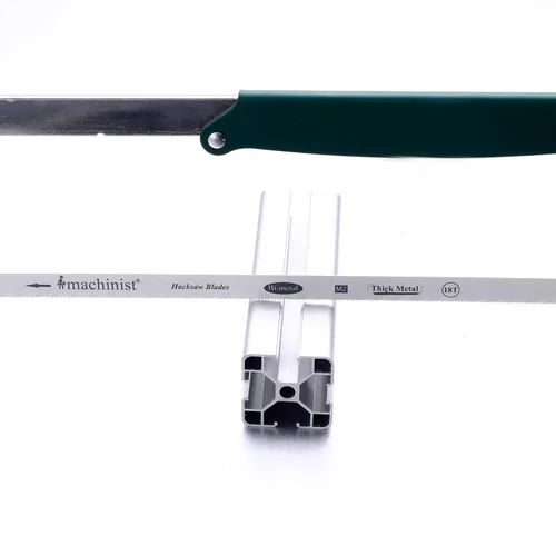 Miniatura 5 de Imachinist S121218x1-S121232x1 12 pulgadas de largo, 1/2 pulgada de ancho, 18 TPI x 1 pieza + 32 TPI x 1 pieza, hojas de sierra de mano para corte