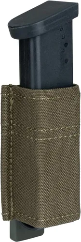 Miniatura 12 de IDOGEAR - Bolsa para pistola Mag doble Molle de 0.354 in con gancho de liberación rápida, inserción táctica, accesorios para cinturón Negro