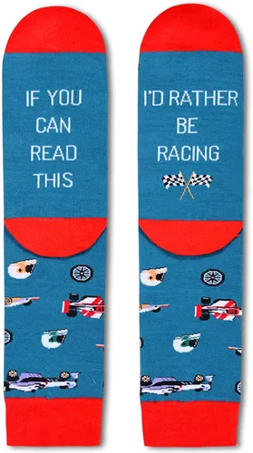 Miniatura 3 de SOCKFUN Calcetines de regalo para hombre con diseño de dados de póquer con dientes matemáticas Bestmen Einstein Golf Crew