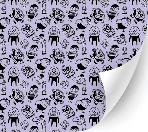 Miniatura 49 de HTV4U Puff - Vinilo de transferencia de calor con estampado de Halloween (azul Dia de Muertos, 12 x 12 pulgadas), vinilo 3D estampado para planchar