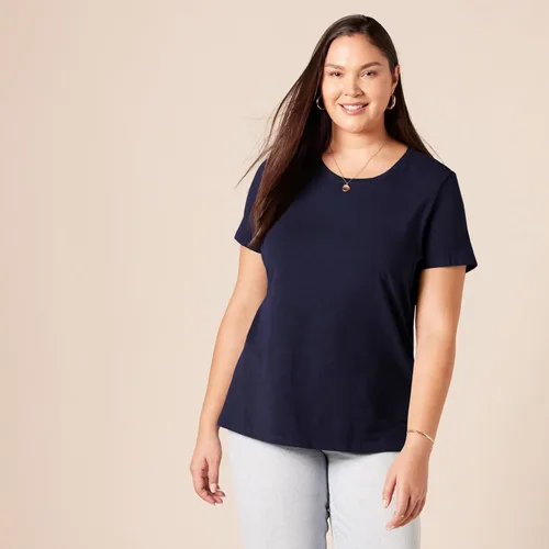 Miniatura 421 de Amazon Essentials Women's Regular-Fit Short-Sleeve Crewneck T-Shirt