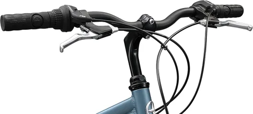 Miniatura 4 de Schwinn Network 1 Bicicleta híbrida, Bicicleta de 700c para hombres y mujeres, Bicicleta híbrida de 21 velocidades, marco de aluminio, horquilla