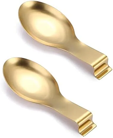 Miniatura 6 de 2 soportes de cucharón de acero inoxidable negro para espátula, utensilios de cocina