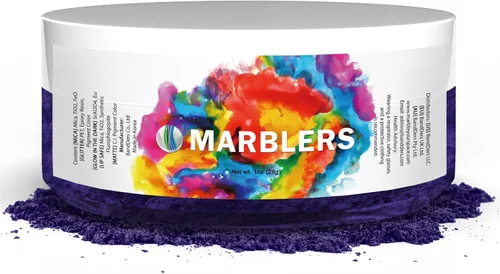 Miniatura 85 de MARBLERS - Polvo de mica de grado cosmético, nacarado, no tóxico, vegano, libre de crueldad, sombra de ojos, esmalte de uñas, arte de uñas, [Gris]