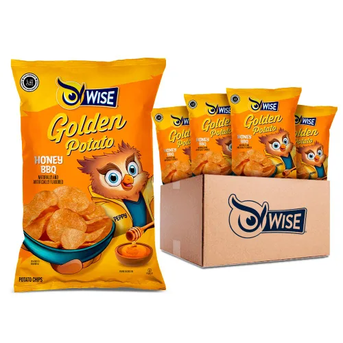 Miniatura 15 de Wise Snacks BBQ Patatas fritas, 0.75 onzas (paquete de 40) – Asador crujiente y sabroso, sin gluten, sin OMG, papas fritas perfectas para fiestas