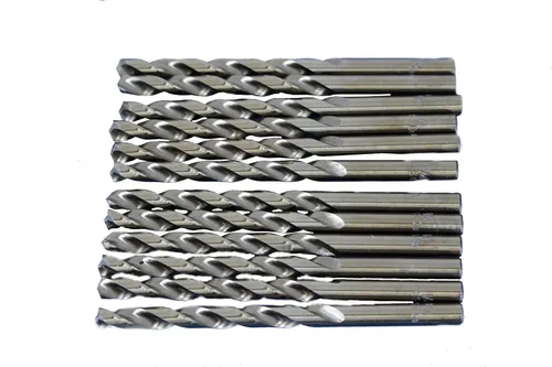 Miniatura 8 de TEMO 12 piezas 1/2 pulgada M35 cobalto 135 grados Jobber longitud broca torsión 6 pulgadas longitud